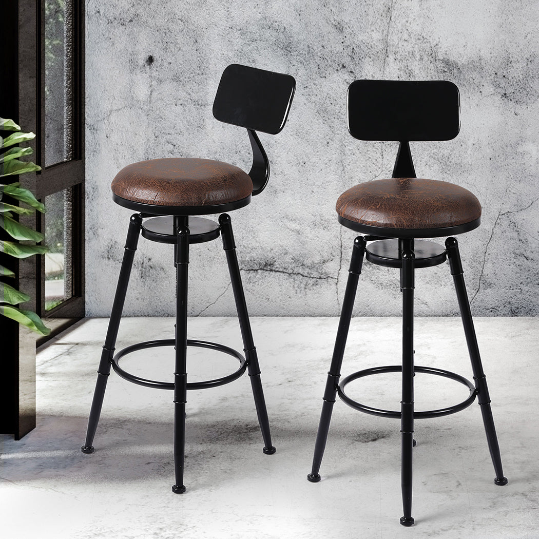 Levede 4pcs Bar Stool Kitchen Wooden-1910113235059740678