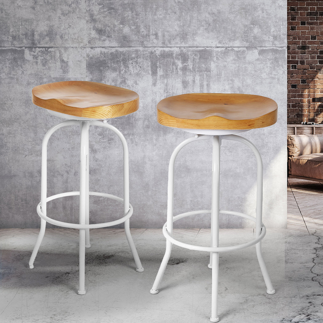 Levede 1x Industrial Bar Stool Kitchen-1919892920736026631
