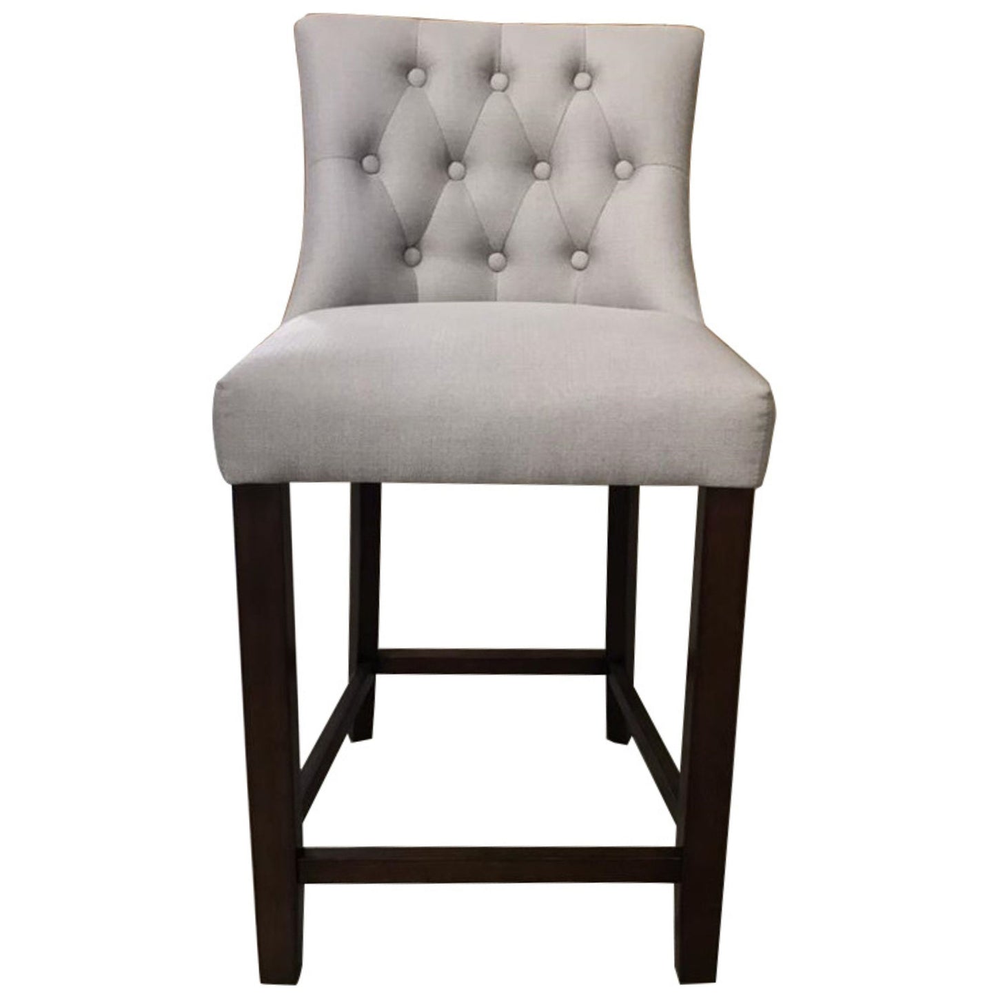 Florence 4pc High Fabric Dining Chair Bar Stool French Provincial Solid Timber