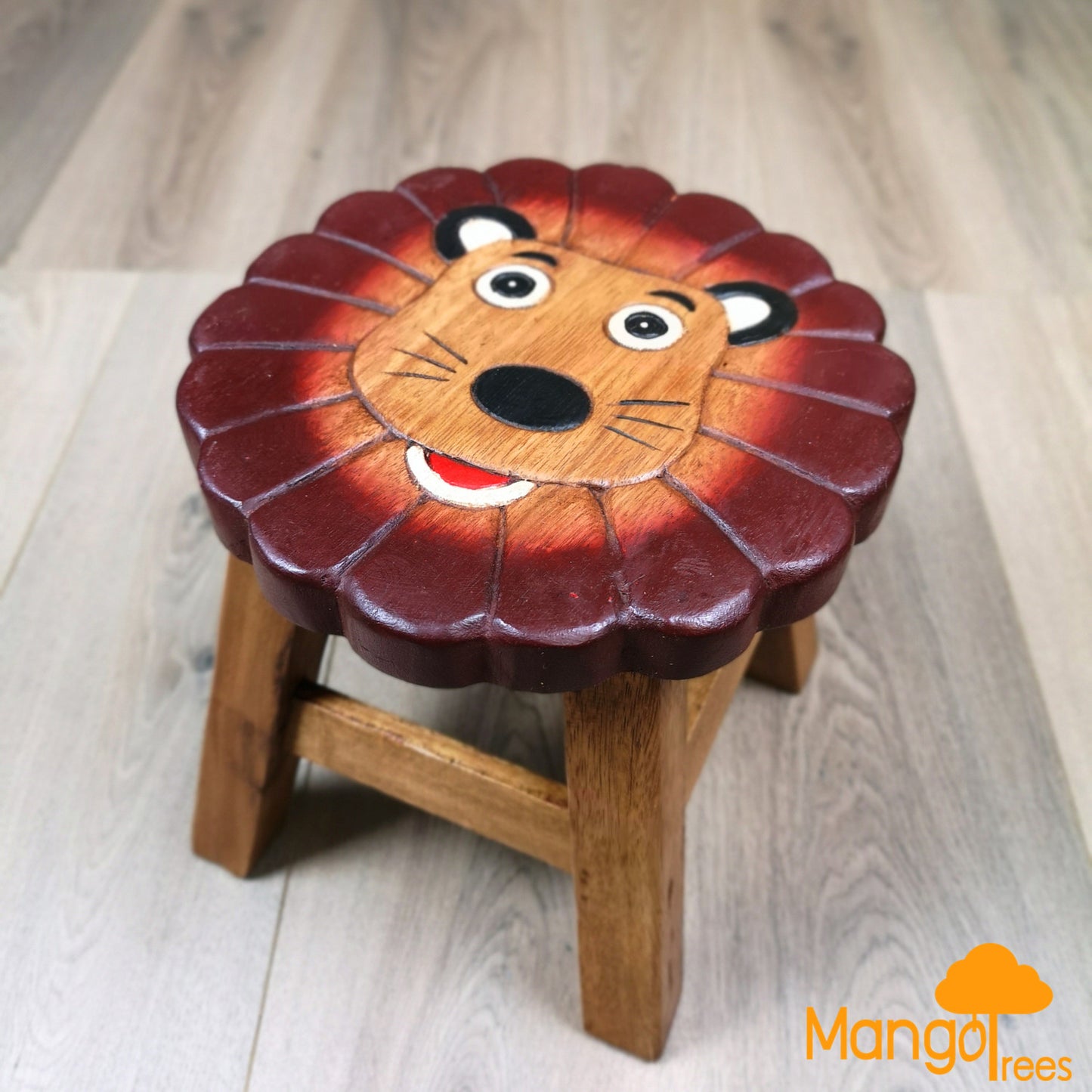 Children's Lion Stool x 1