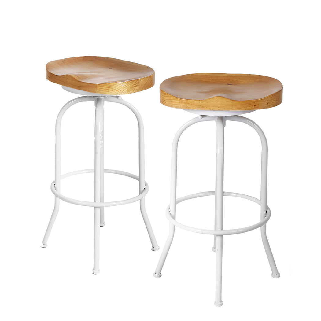 Levede 1x Industrial Bar Stool Kitchen-1919892920736026624