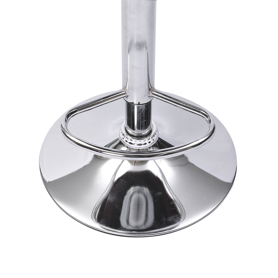 Levede 2x Bar Stool Swivel Gas Lift Brown-1919892920559865861